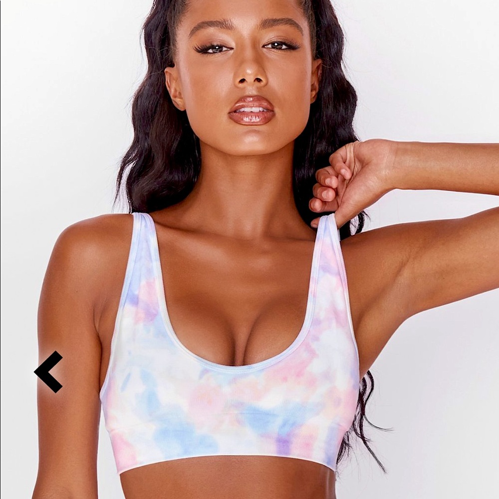 Bo+Tee Oh Polly Seamless Sports Bra XS